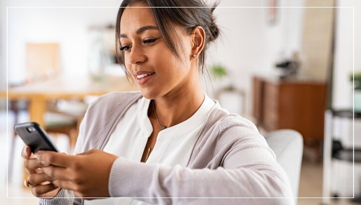 A Lady Chatting on her Phone